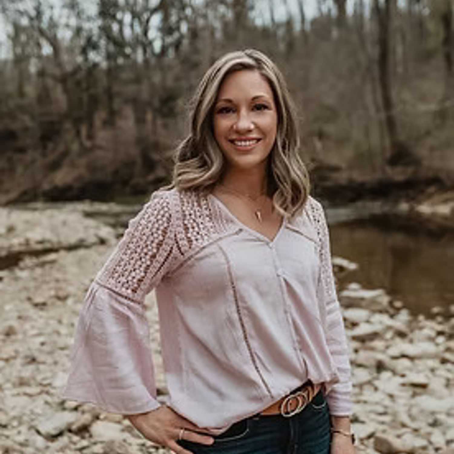 Portrait of Sara Ferraro, a professional stylist at Salon Stone & Spa, showcasing their expertise and style.